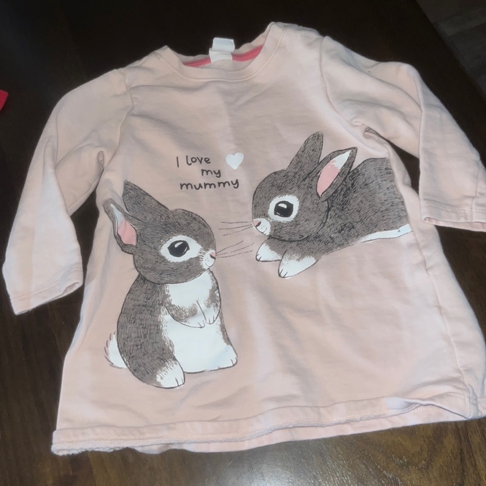 Long baby shirt